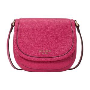 Kate Spade Roulette Small Saddle Bag ANEMONE PINK